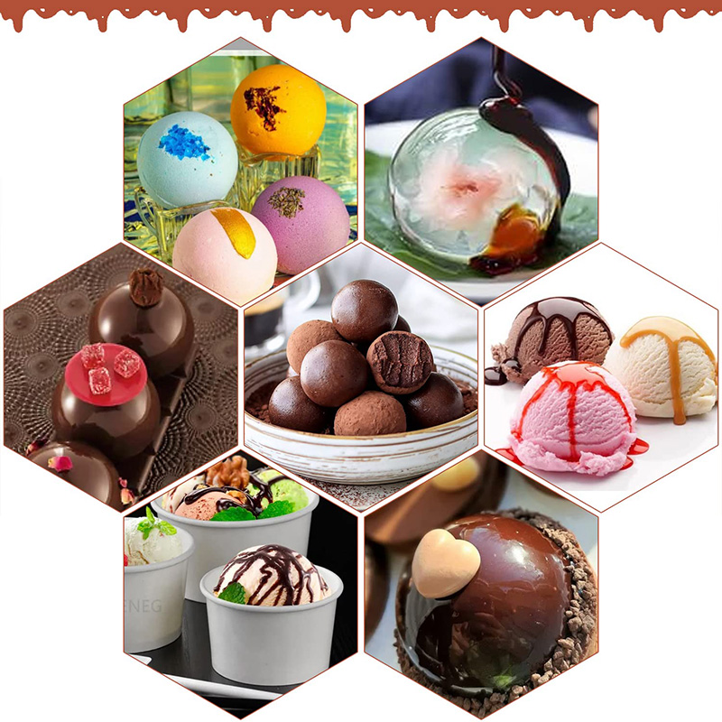 6 Cavities Semicircle Silicone – Coaster Mold Round recenzja i cena