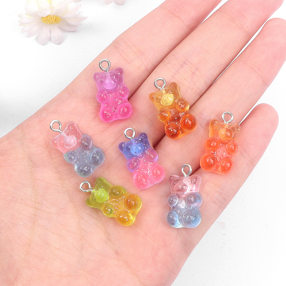 60pcs Dual Color Resin Bear Sh – Resin Craft Supplies recenzja i cena