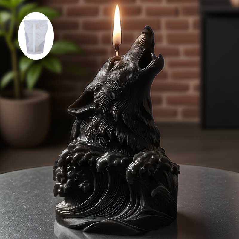Dramatic Wolf and Ocean Wave C – Resin Ocean Wave Mold recenzja i cena