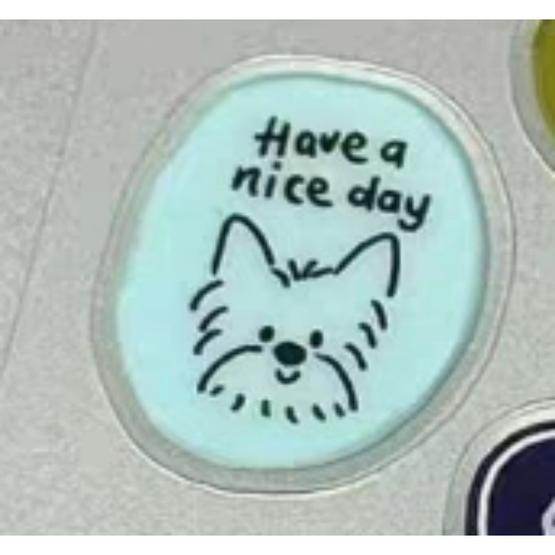 Cute Cartoon Cat Dog 3D Transp – Resin Craft Material recenzja i cena
