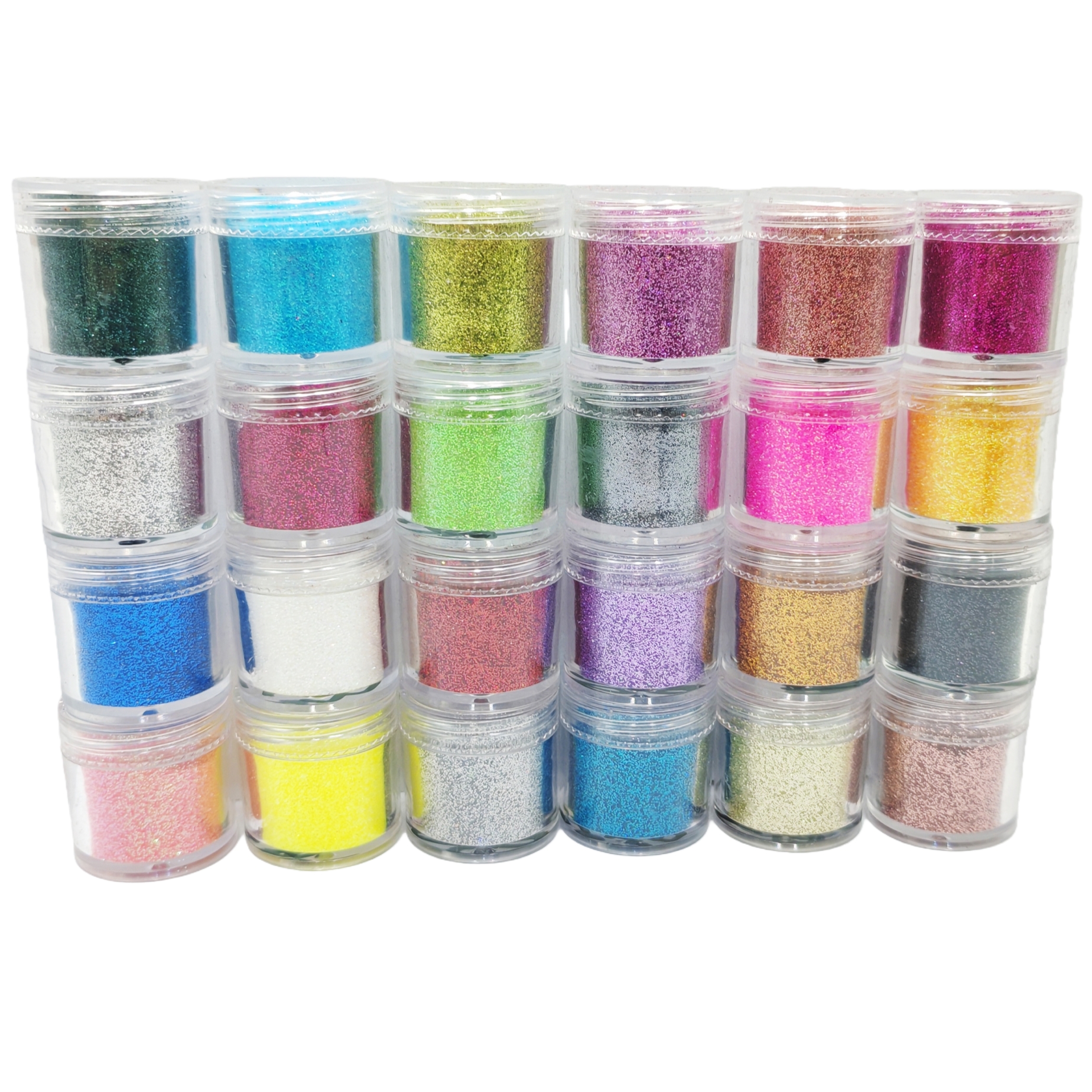 24-Color Cosmetic Iridescent H – Resin Glitter Pack recenzja i cena