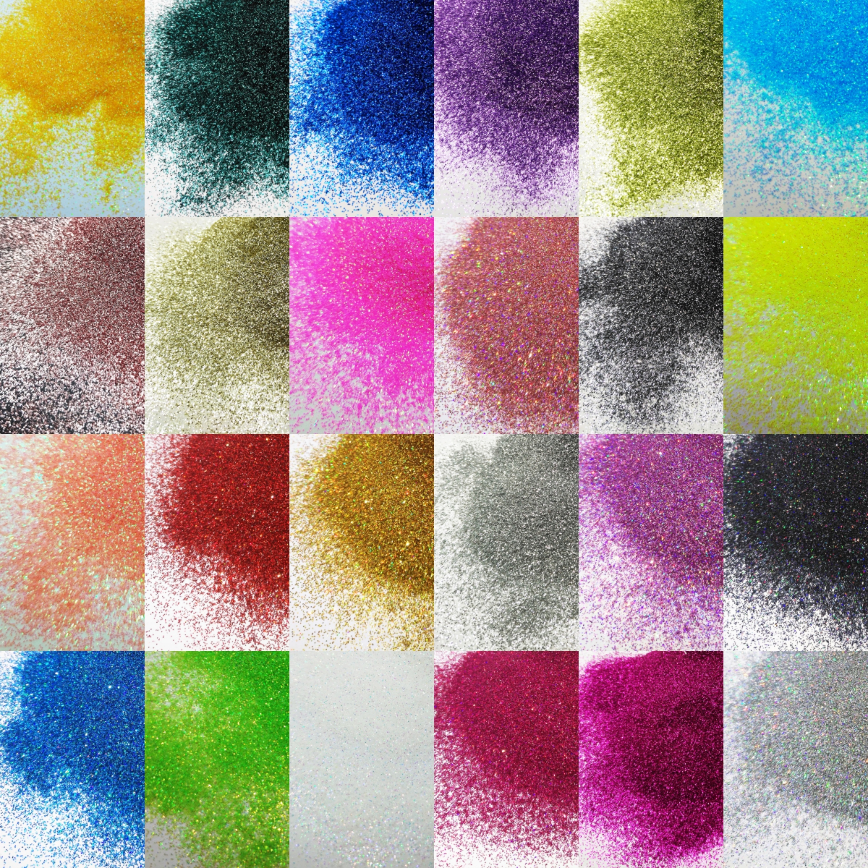 24-Color Cosmetic Iridescent H – Resin Glitter Pack recenzja i cena