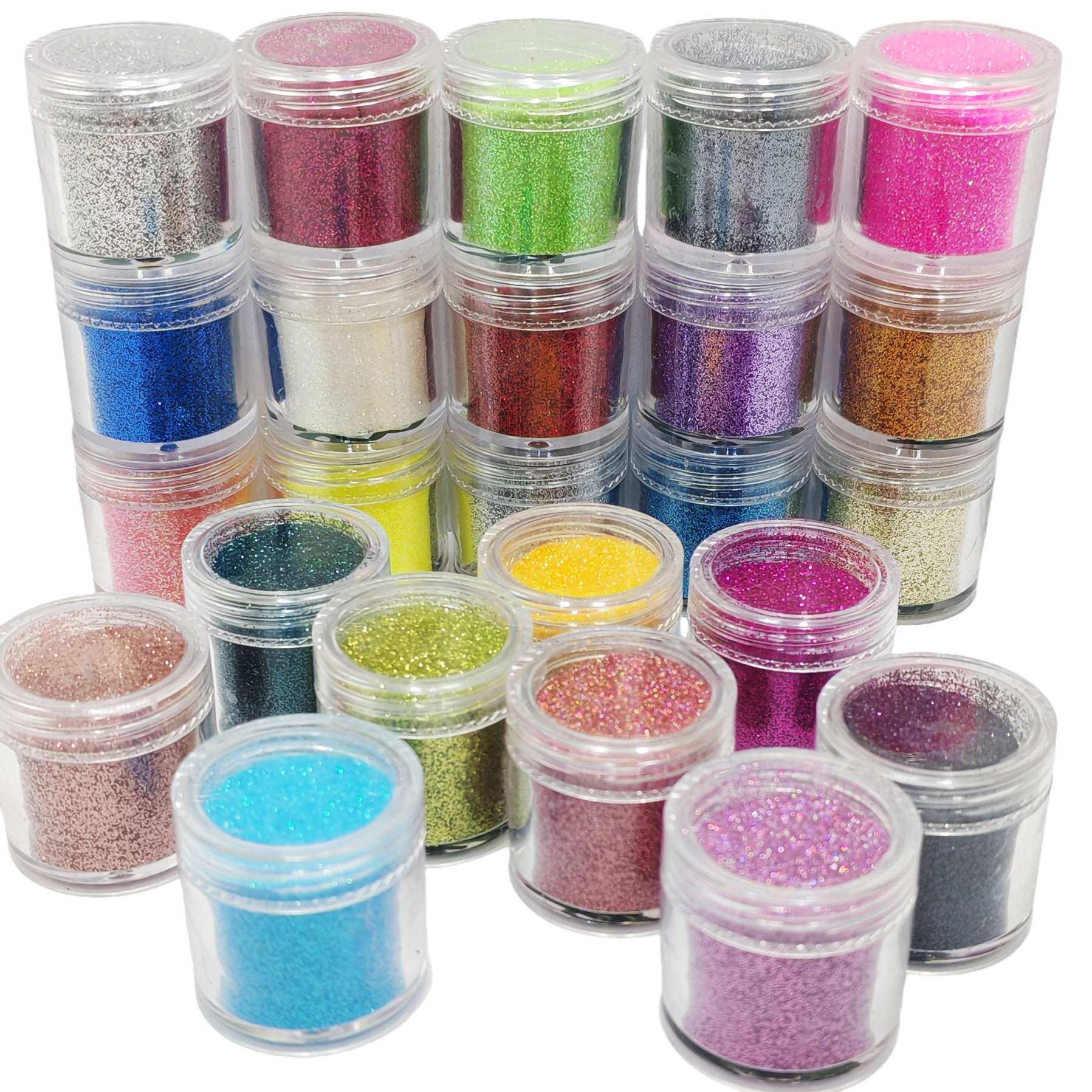 24-Color Cosmetic Iridescent H – Resin Glitter Pack recenzja i cena