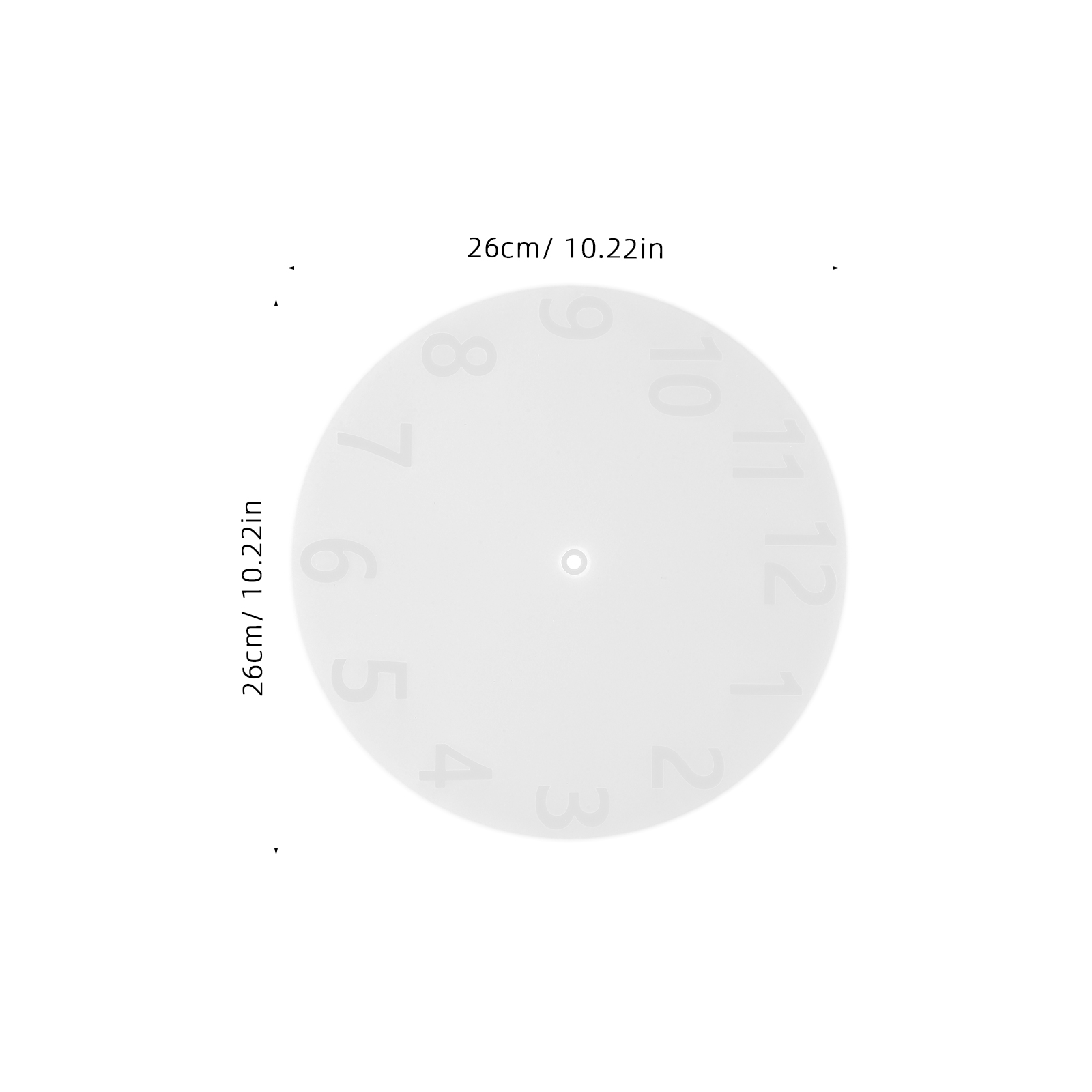 1 set 1 Set Diy Silicone Clock – Resin Craft Supplies recenzja i cena
