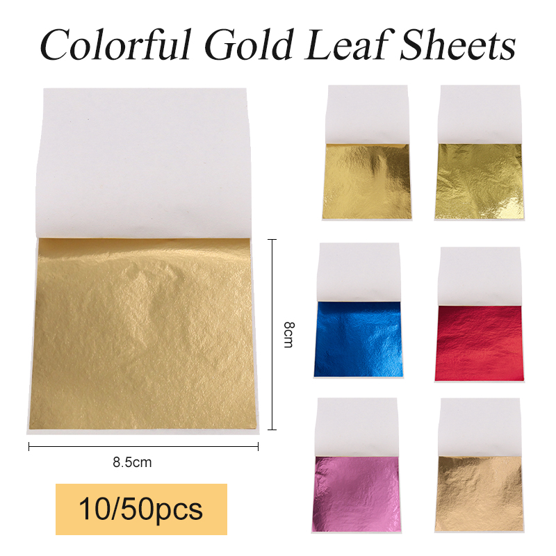 8x8.5cm Taiwan Imitation Gold  – Gold Foil Flakes recenzja i cena