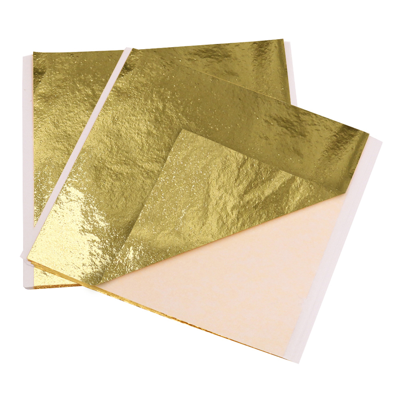 8x8.5cm Taiwan Imitation Gold  – Gold Foil Flakes recenzja i cena