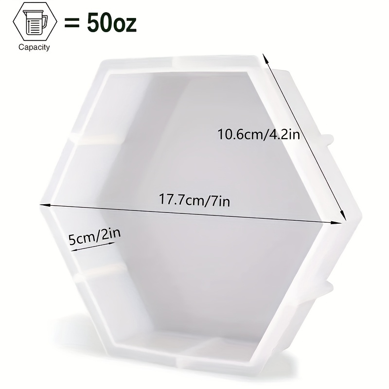 Large Hexagonal Silicone Resin – Flower Preservation Resin recenzja i cena