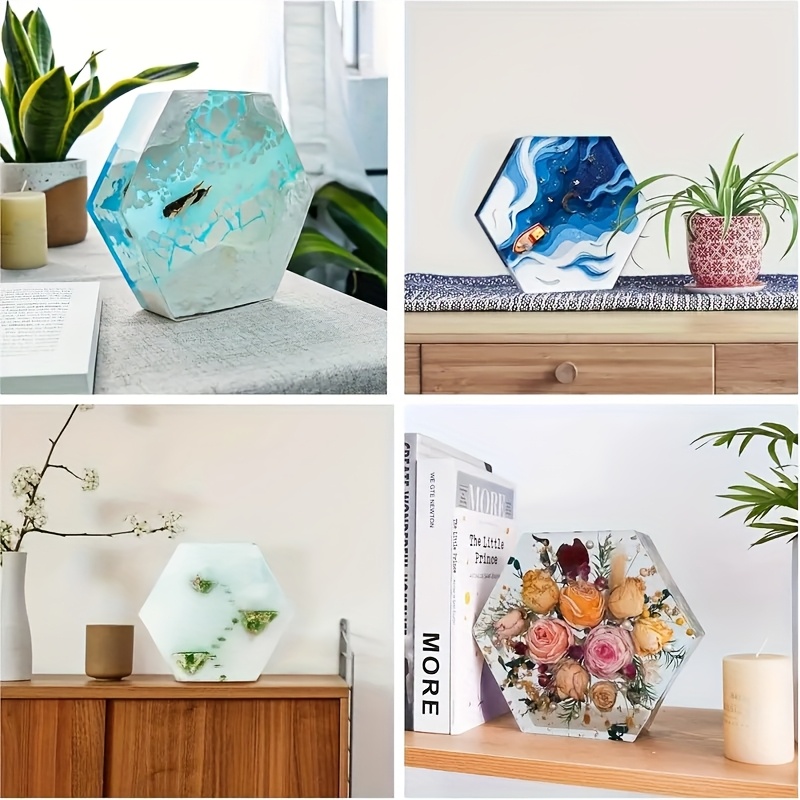 Large Hexagonal Silicone Resin – Flower Preservation Resin recenzja i cena