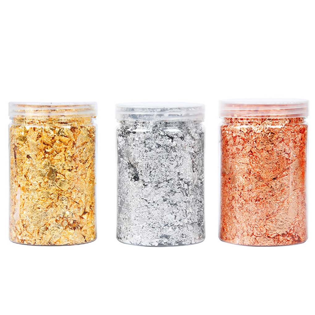 Shiny Genuine Gold Leaf Schabi – Gold Foil Flakes recenzja i cena
