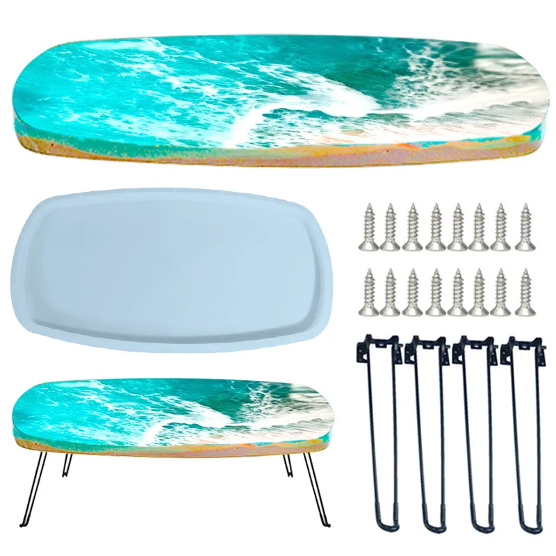 Large 61cm Irregular tray epox – Resin Ocean Wave Mold recenzja i cena