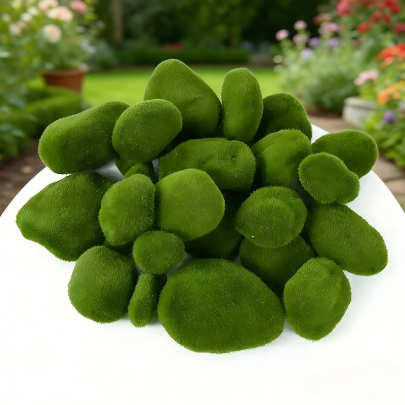 10pcs Artificial Moss Stones F – Terrarium Moss Art recenzja i cena