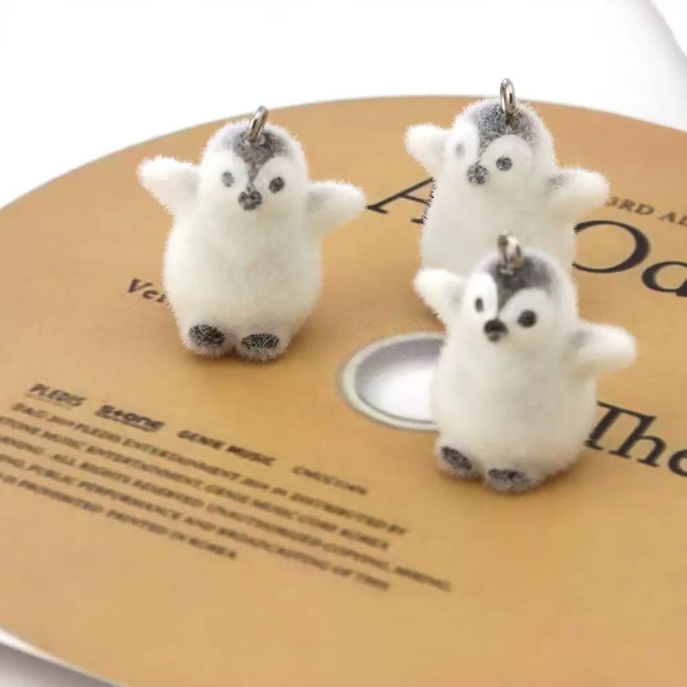 5pcs Flocking Small Penguin Re – Resin Craft Projects recenzja i cena