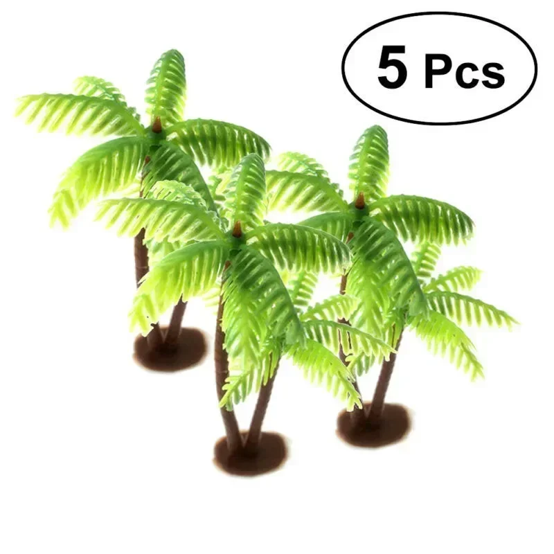 5Pcs Mini Plastic Coconut Palm – Terrarium Moss Art recenzja i cena
