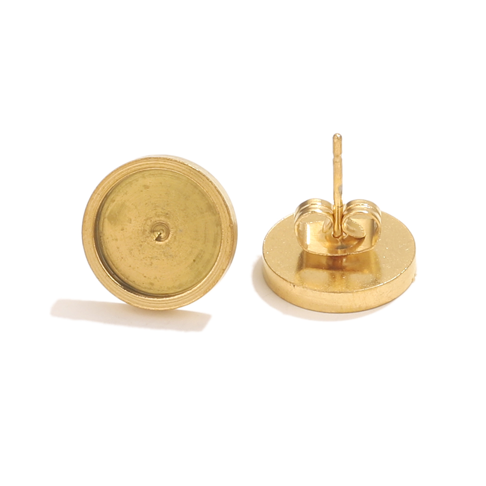10pcs Stainless Steel Gold Ear – Resin Craft Projects recenzja i cena