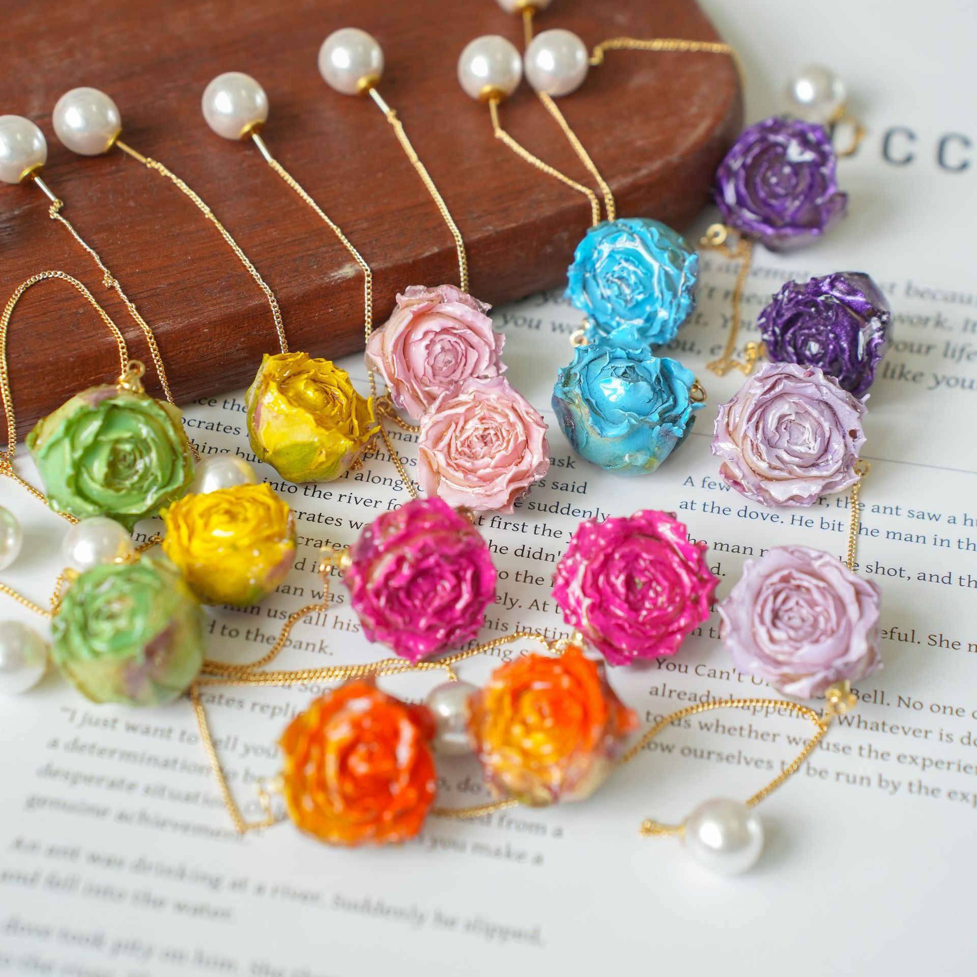 Preserved Rose Flower Series E – Flower Preservation Resin recenzja i cena