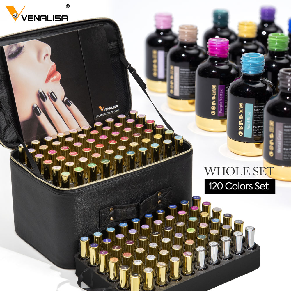 120pcs*12ml VENALISA Gel Varni – Resin Glitter Pack recenzja i cena