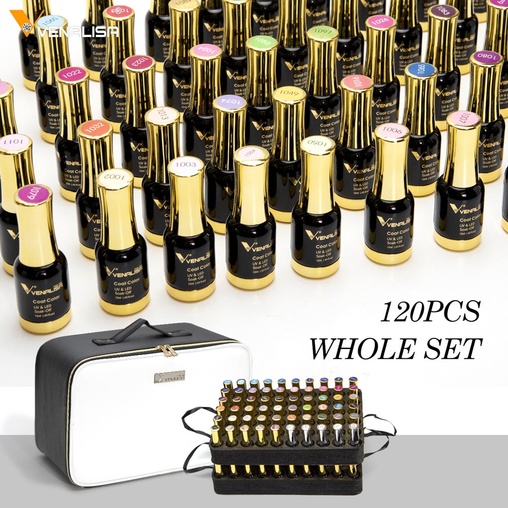 120pcs*12ml VENALISA Gel Varni – Resin Glitter Pack recenzja i cena
